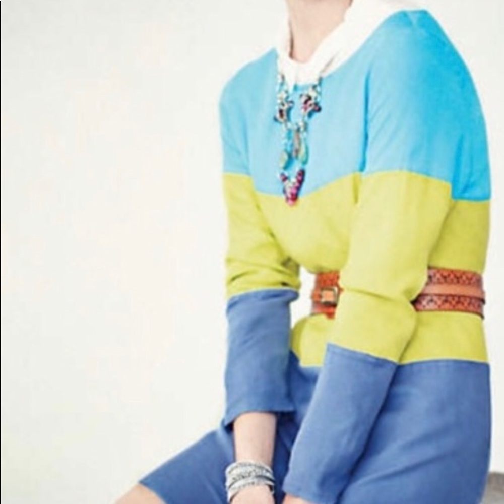 Anthropologie Maeve Color Blocking Dress!